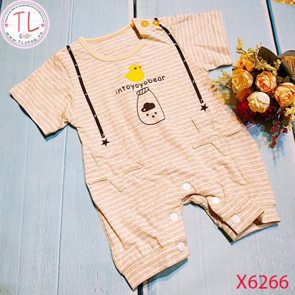 Thời trang trẻ em - Bộ Bodysuit thun ngắn cho bé  - Quần áo bé trai - Bộ bé trai - Quần áo bé gái - Bộ bé gái