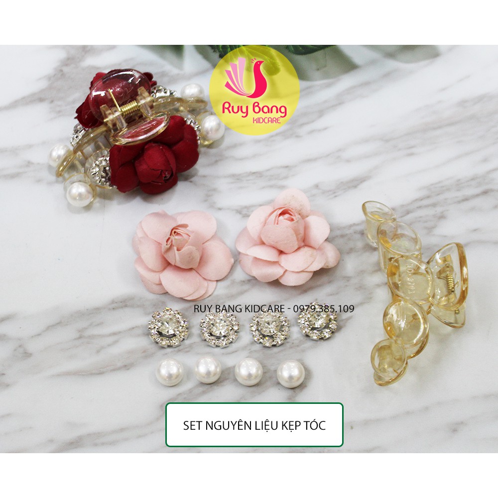 Set combo nguyên liệu kẹp càng cua