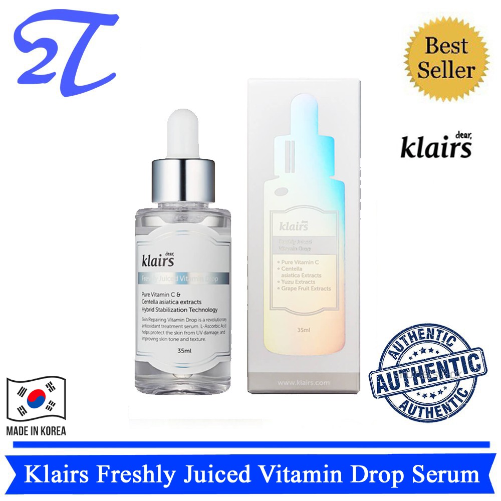 Tinh Chất Vitamin C da nhạy cảm Klairs Freshly Juiced Vitamin Drop