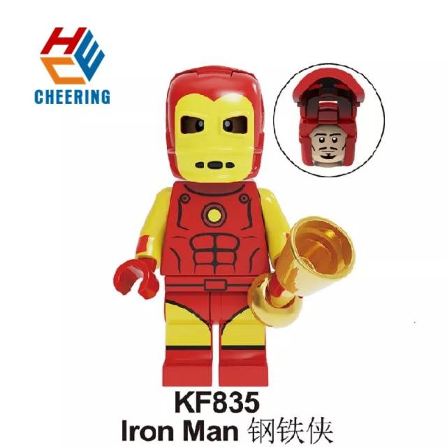 Mô Hình Lego Nhân Vật Iron Man Trong Phim Marvel Classic 2