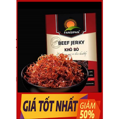 [ COMBO 50 GÓI ] BÒ KHÔ SỢI 50G CHO CÁC QUÁN KINH DOANH ĐỒ UỐNG (Hàng công ty sản xuất đảm bảo VSSATTP và hình thức)