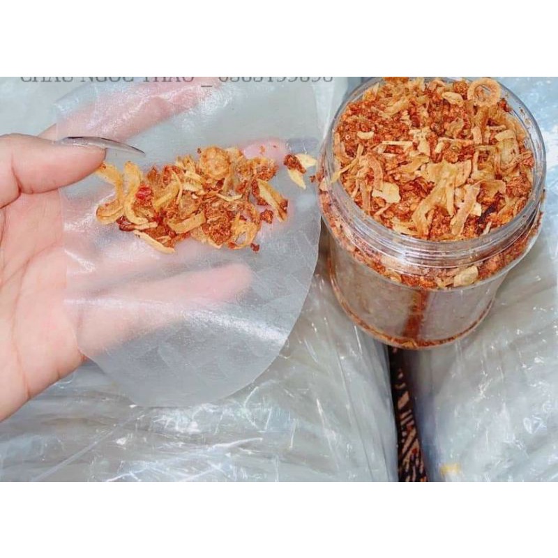 Combo bánh tráng muối tép bơ