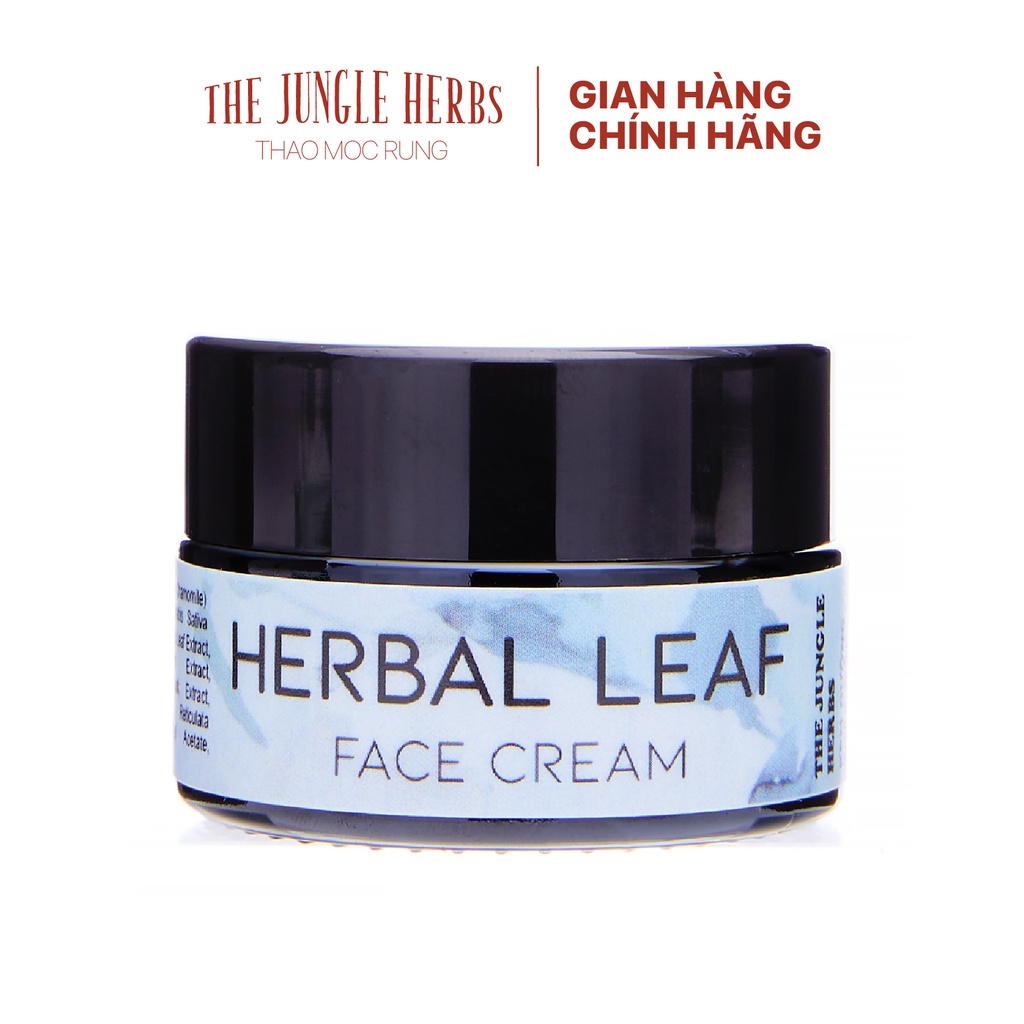 ⚡ FREESHIP⚡ Kem dưỡng da mụn Herbal Leaf Face Cream ngăn ngừa sẹo mụn handmade