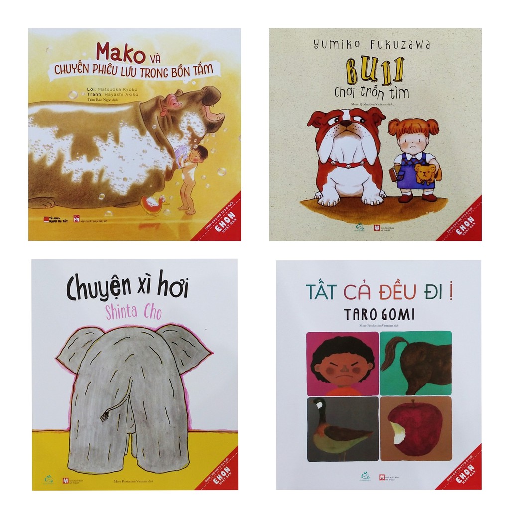 Sách - Bộ ehon nhật bản 8 cuốn ( chủ đề )