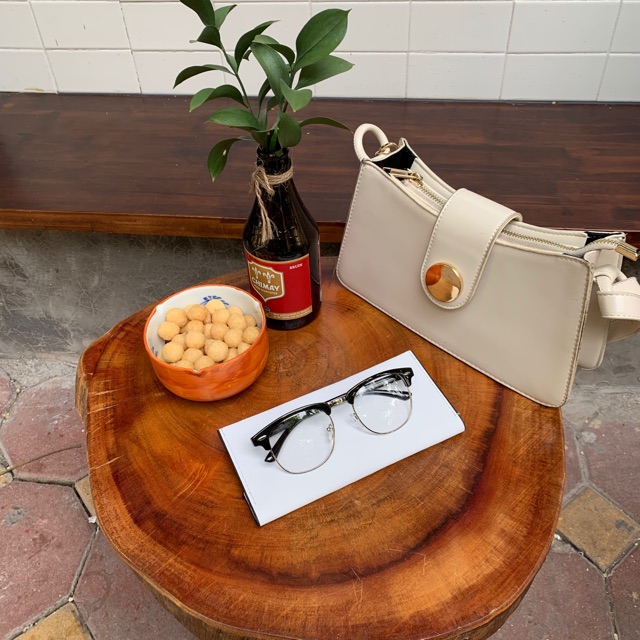 👓Kính Clubmaster Gọng Đen 5154