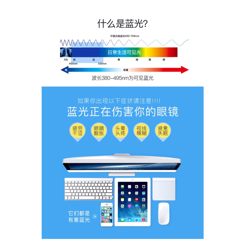 Mắt kính chống ánh sáng xanh thời trang 2021