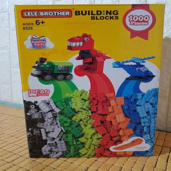 Bộ Lego 1000 chi tiết mẫu mới LeLe Brother