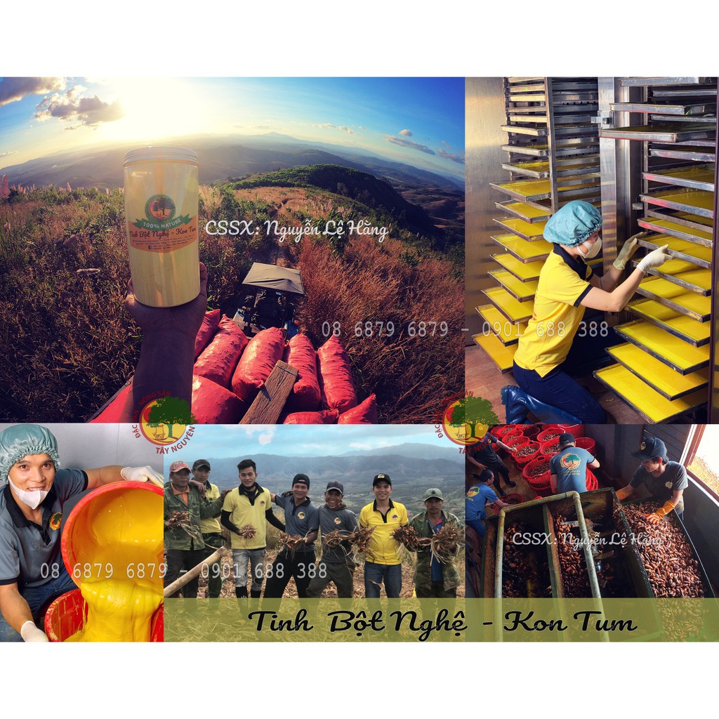 TINH BỘT NGHỆ NGUYÊN CHẤT KON TUM | BigBuy360 - bigbuy360.vn