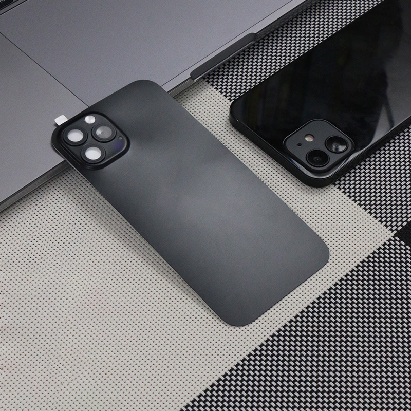 Miếng dán mặt sau thích hợp cho iPhone 11 12 để thay đổi bề ngoài thành iPhone 12 Pro có nắp bảo vệ ống kính