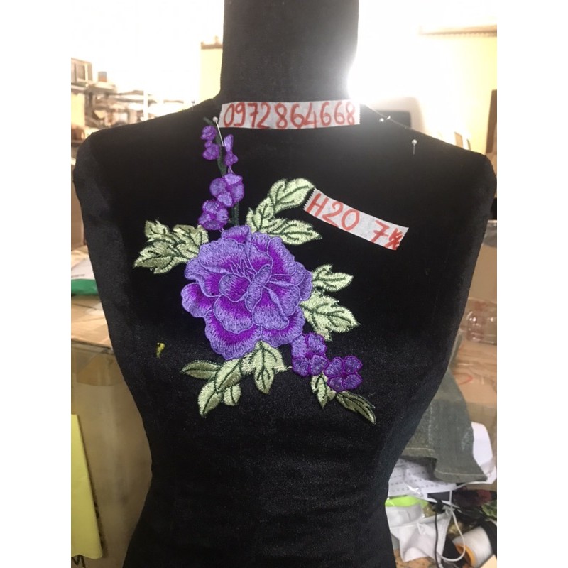 Bông Hoa thêu mã H20 và H120 (Shop giao đơn tiền hàng từ 50k)