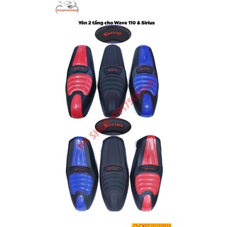 🌈 🌈 YÊN 2 TẦNG CHO WAVE 110 & SIRIUS XĂNG CƠ 🌈 🌈