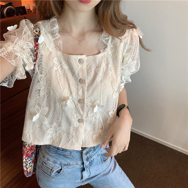 AMOI Áo Khoác Cardigan Cổ Vuông Dáng Rộng Phong Cách Hàn Quốc Thời Trang Cho Nữ