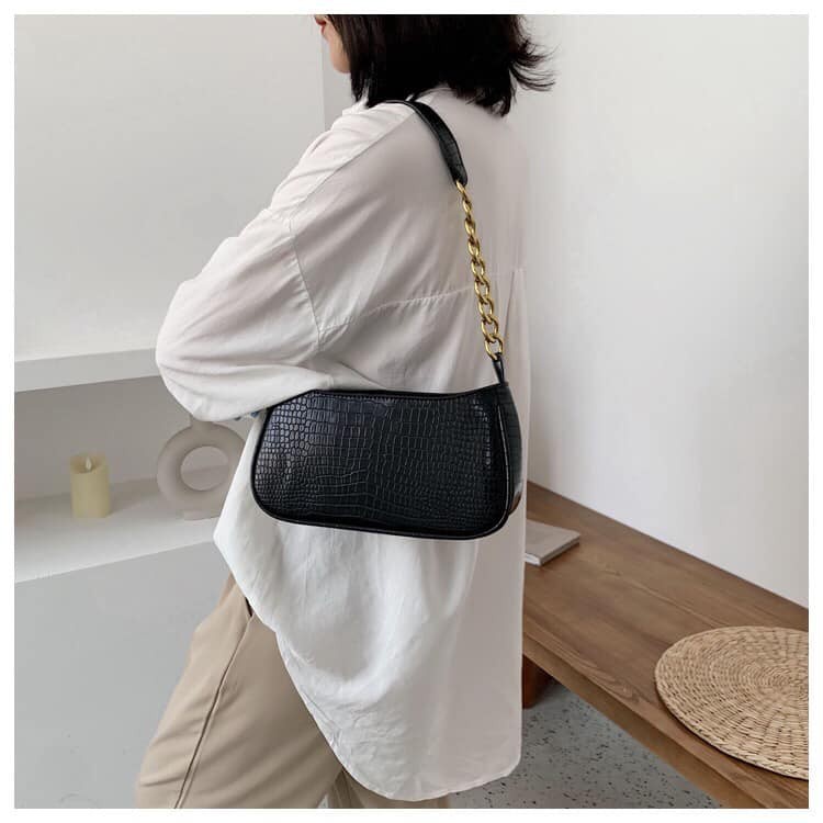 Túi Kẹp Nách Dây Xích Vàng Phong Cách Thời Trang Đơn Giản ❤❤❤ Freeship