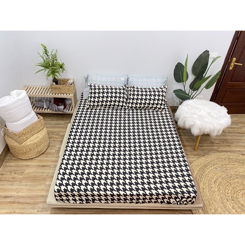 Bộ Ga Gối Cotton Poly 3 Món - Roma