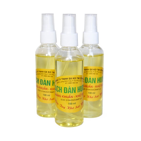 NƯỚC RỬA TAY NHANH - ĐÔNG DƯỢC CÔNG ĐỨC - BS ĐỨC (0971736824)