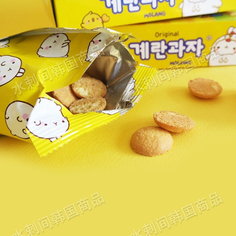 Bánh trứng gà Haitai Hàn Quốc - Original Molang 🇰🇷