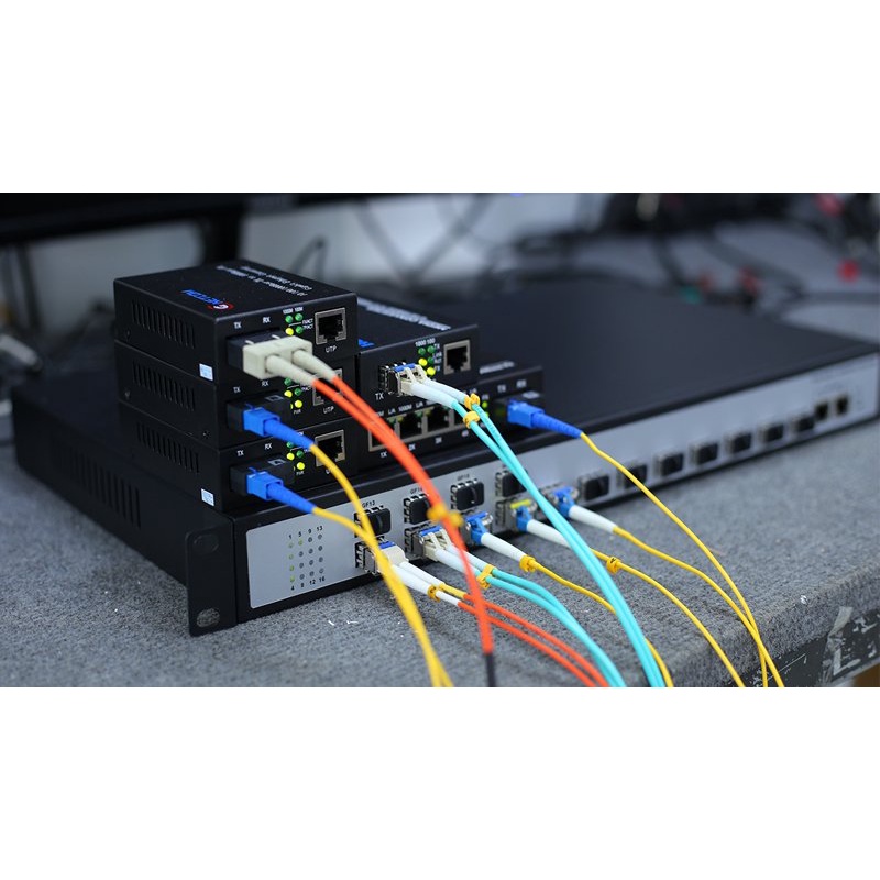 Switch quang 16 port sfp 1.25G | Ho-link