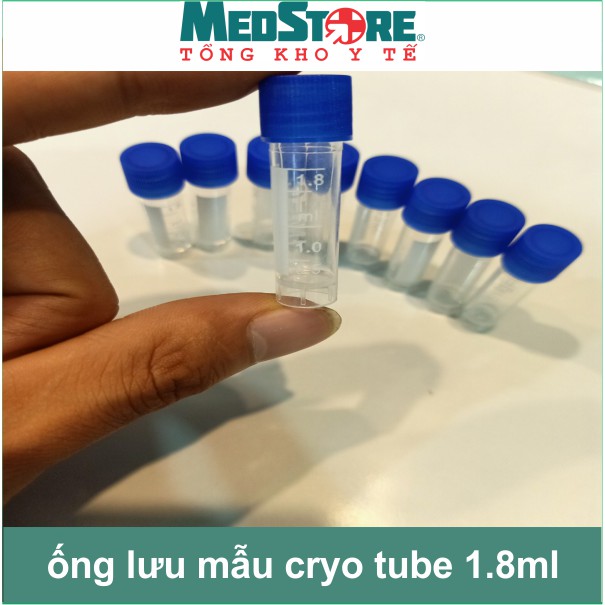 Ống lưu trữ sinh phẩm Cryo Tube nắp xoáy 1,8ml - 5ml