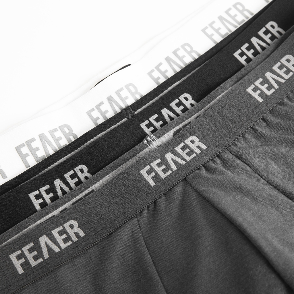 Quần lót FEAER DENIM chất thấm hút, co giản vải cotton BOXER