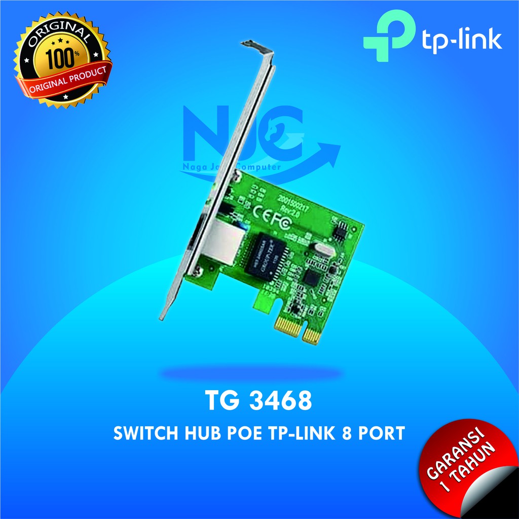 Bộ Chuyển Đổi Mạng Tp-link Tg3468 Gigabit Pci Express Tg-3468