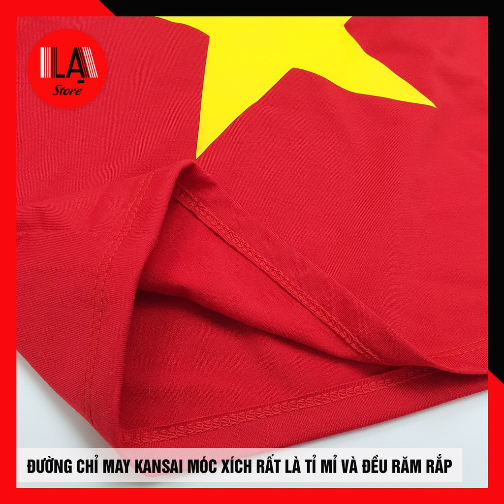 [CÓ SIZE BABY] Áo thun cờ đỏ sao vàng Việt Nam cao cấp - LẠ STORE
