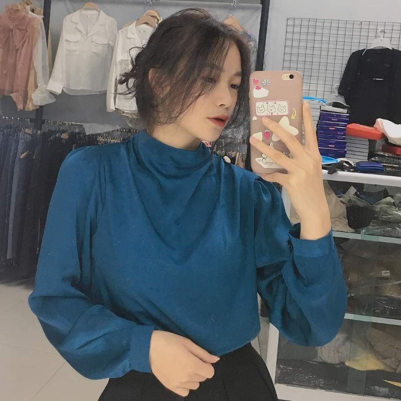 Sơ mi lụa cao cấp