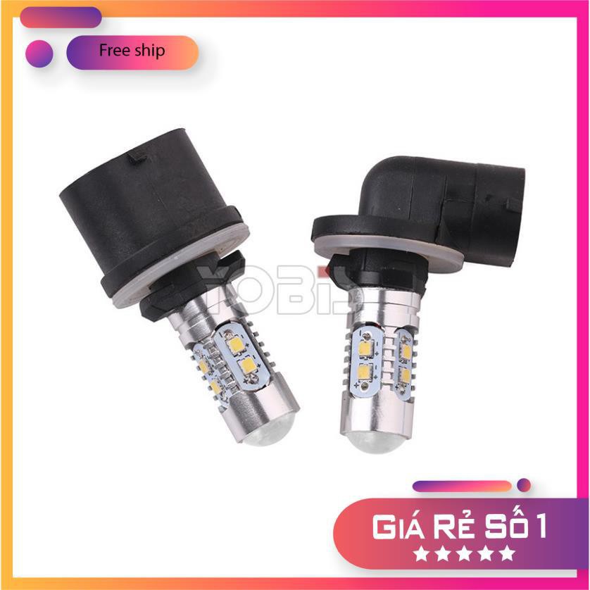 Đèn LED 881 Loại Cao Cấp Thấu Kính Chuyên Dành Cho Xe Ô tô - Đèn Gầm / Đèn Sương Mù - Loại Thấu Kính