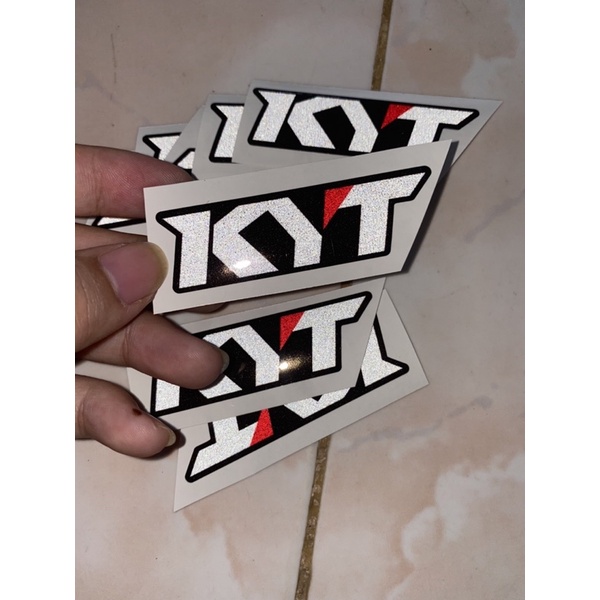 Tem KYT 3 dạng phản quang