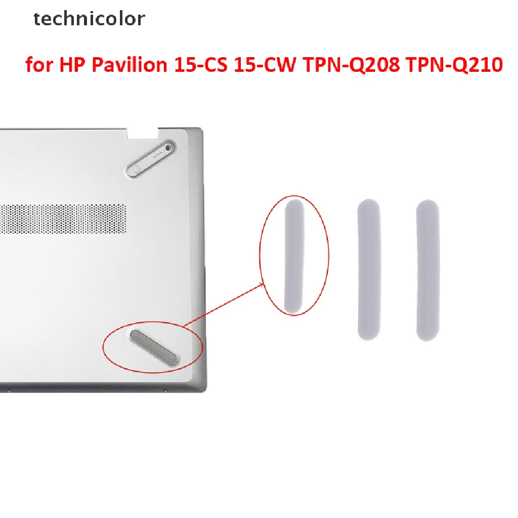 Đệm Chân Cao Su Thay Thế Nhiều Màu Cho HP Pavilion 15 15-CS 15-W TPN-Q208 TPN-Q210 TYG