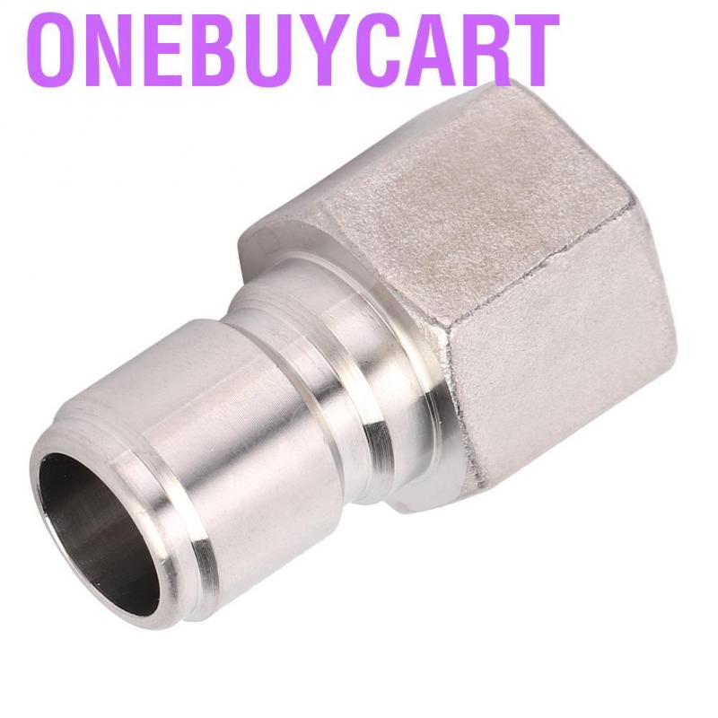 Set 2 đầu nối inox tháo lắp nhanh 1/2inch