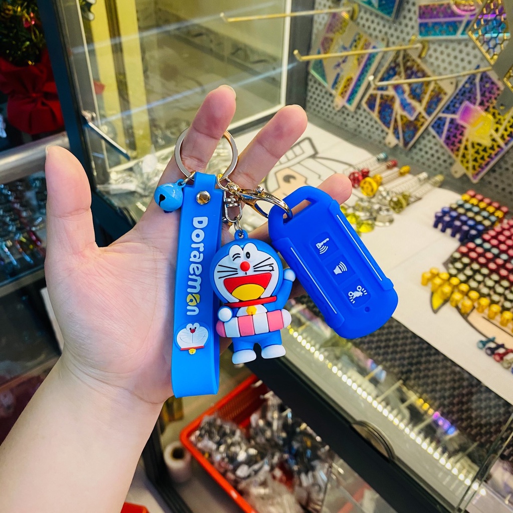Bao silicone remote móc khoá