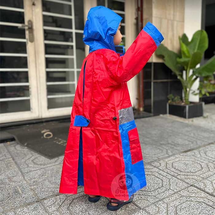 Áo đi mưa Givi thương hiệu Ý mã PUZ20 cho trẻ em đi xe máy