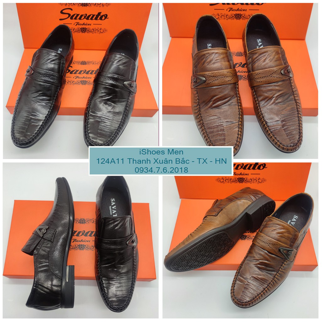 GIÀY SAVATO CAO CẤP CHÍNH HÃNG NHẬP KHẨU FULL BOX - V900