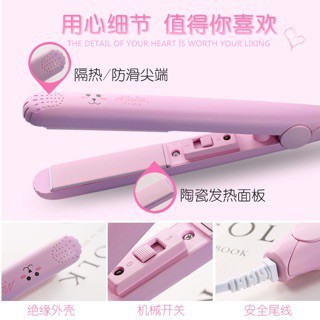Kẹp uốn tóc duỗi tóc mini