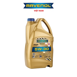 Nhớt ô tô đua tổng hợp gốc pao ravenol rsp racing super performance sae 5w-30