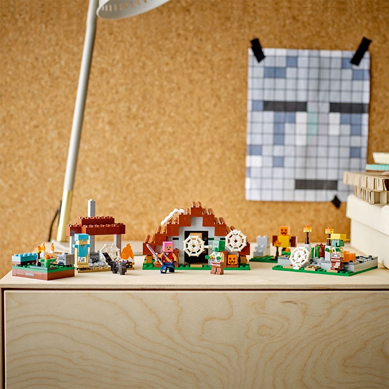 Đồ Chơi LEGO MINECRAFT Ngôi Làng Bỏ Hoang 21190 (422 chi tiết)