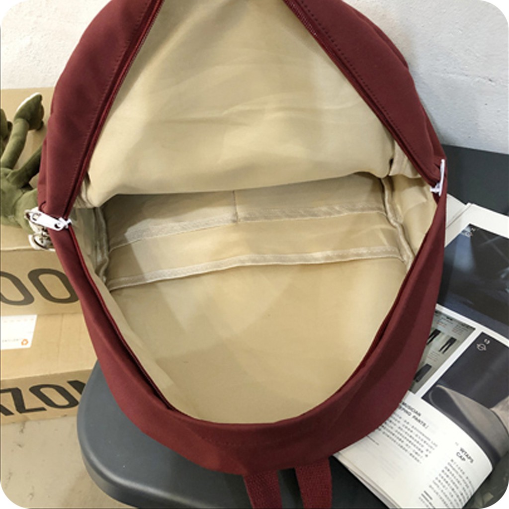 Balo nữ ba lô nam balo đi học đựng laptop 14 inch thời trang ulzzang vải chống nước, ba lô du lịch MRbags BX519LC