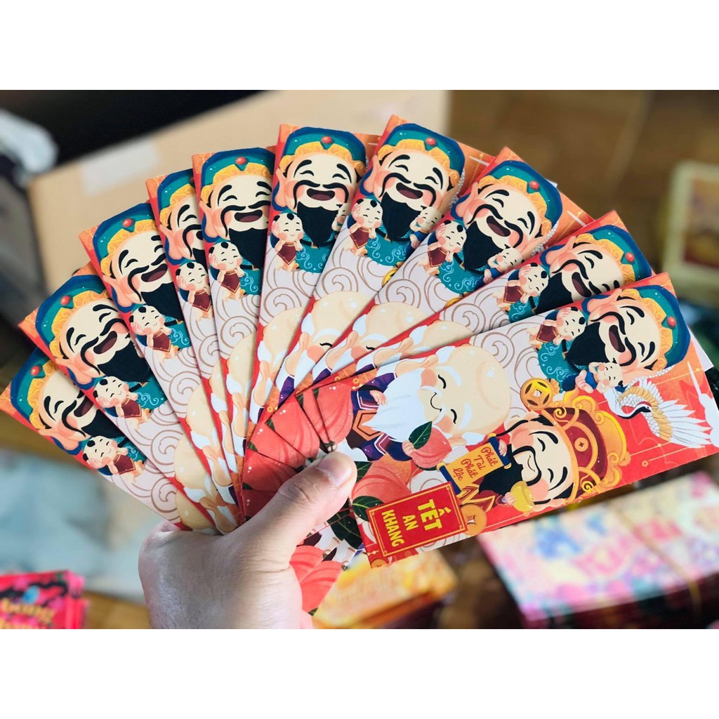 (Deal Hot 1k) Lì Xì FADOZA May Mắn Chỉ 1k Đa Dạng Mẫu Mã