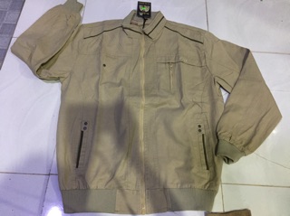 Áo khoác kaki nhung 2 lớp