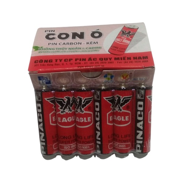 [HÀNG CÓ SẴN]Combo 6  viên pin con ó  AA 1.5V