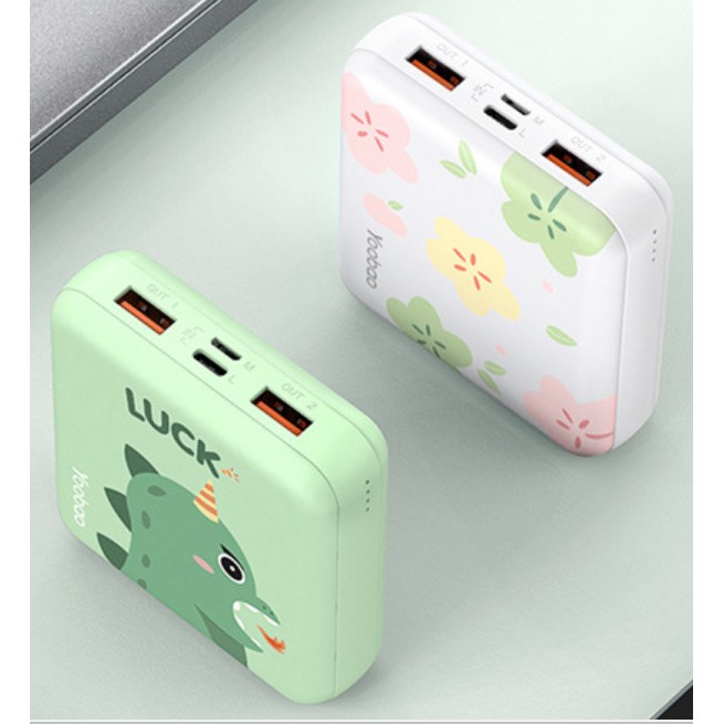 Sạc dự phòng 10000mah, pin dự phòng, Yoobao M4 mini, siêu nhỏ gọn và cute