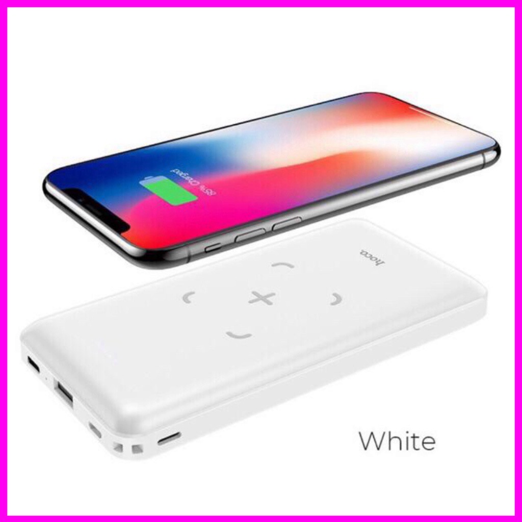 Sạc Dự Phòng Không Dây 10000mah Hoco J50 Hàng Chính Hãng (BẢO HÀNH 12 THÁNG)