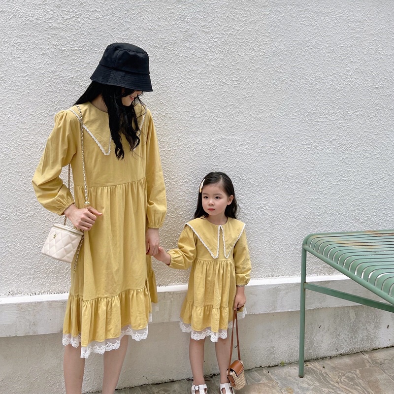 Đầm đôi mẹ và bé