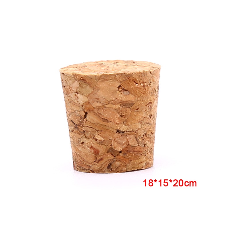Set 10 Nút Bần Đậy Chai Rượu Vang 18x15 X 20mm