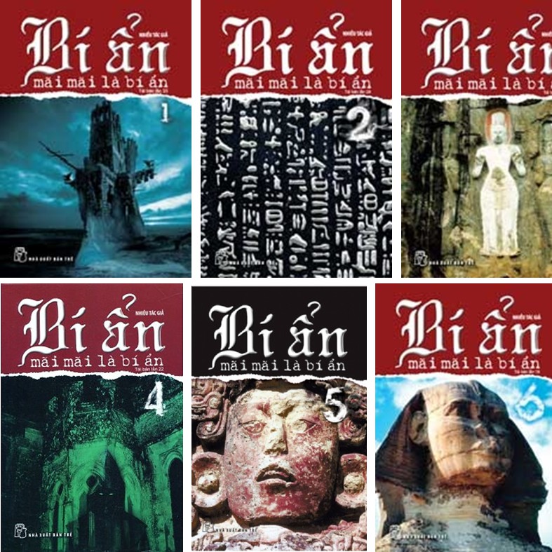 Sách - Bí Ẩn Mãi Mãi Là Bí Ẩn (Trọn Bộ 6 Tập) - NXB Trẻ