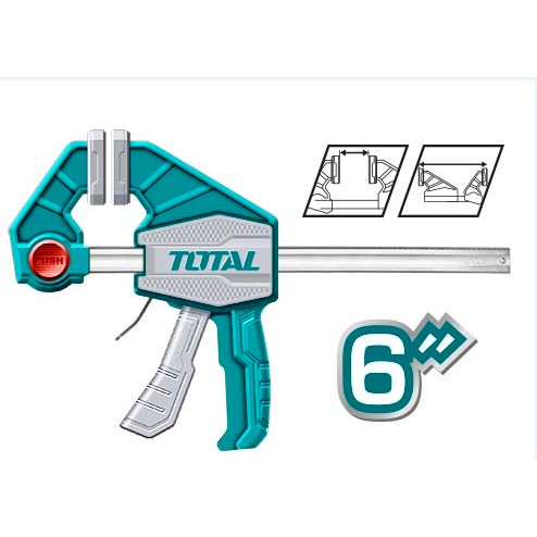 ĐỒ NGHỀ TOTAL Thanh kẹp nhanh 63x150mm~63x450mm THT1340601 - THT1340602 - THT1340603 < HÀNG CHÍNH HÃNG >