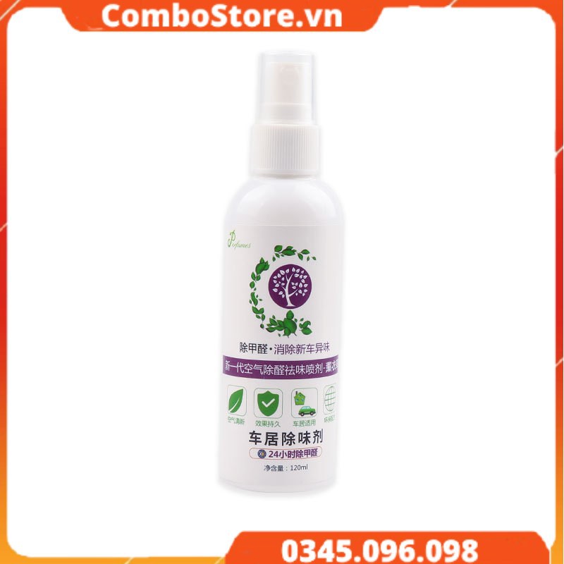 Chai xịt khử mùi xe ô tô đa năng Nano Green