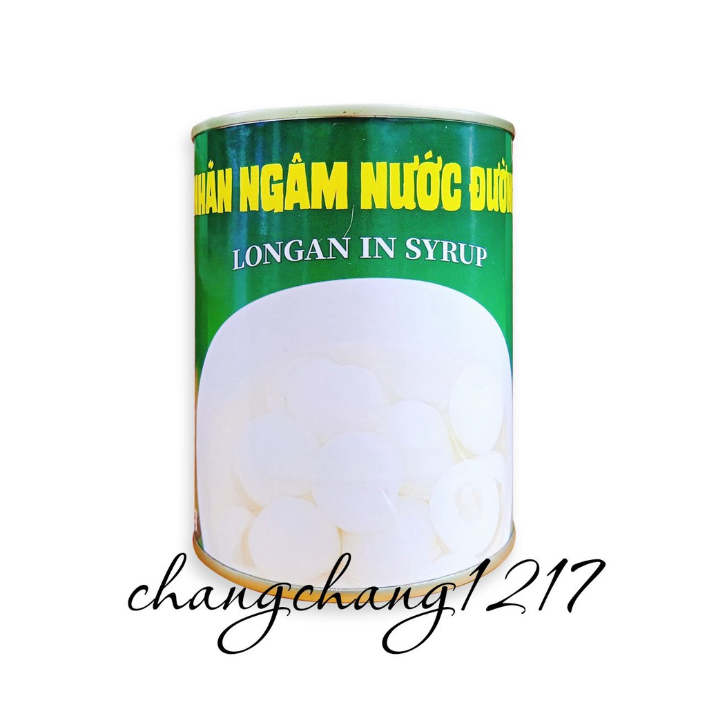 [Mã 156FMCGSALE hoàn 8% đơn 500K] Nhãn Ngâm Việt Nam Đóng Lon 565gr