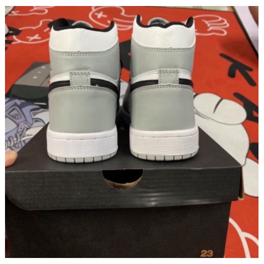 Giày Jordan 1 Cao cổ Xám Trắng, Giày Thể Thao JD1 light smoke grey trăng | BigBuy360 - bigbuy360.vn
