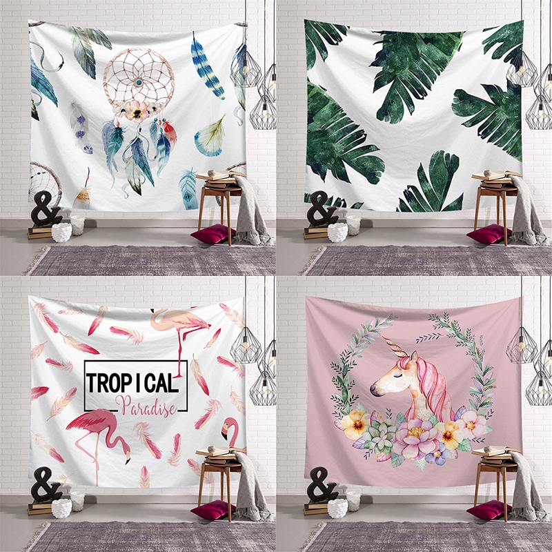 Thảm OSSAYI treo tường trang trí tùy chọn kiểu xinh xắn